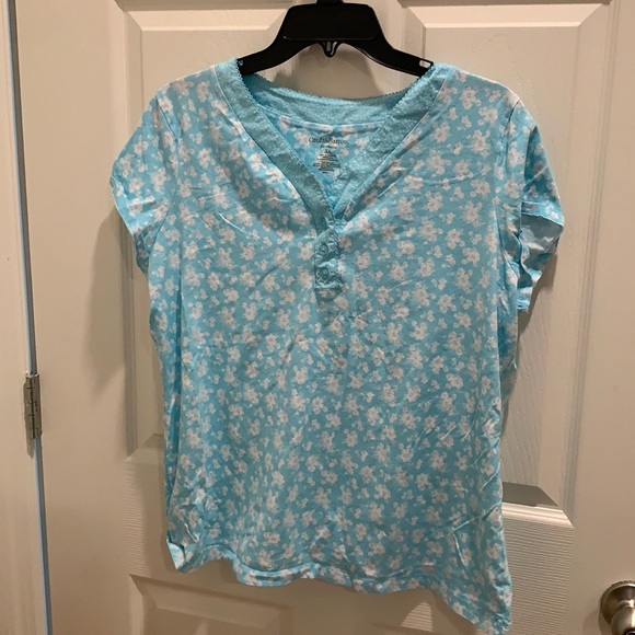 croft & barrow Other - 🔴10/$25 Croft & Barrow Intimates Blue PJ Top XL